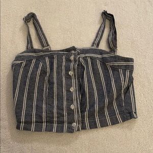 Brandy Blue and White Tank